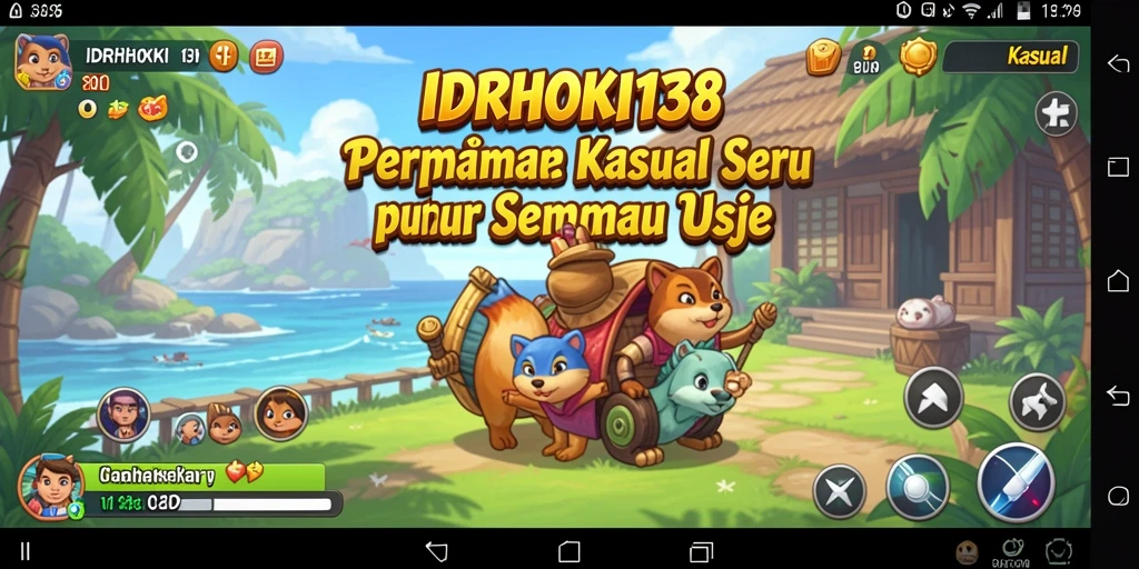 Screenshot dari antarmuka permainan IDRHOKI138 yang mengasyikkan.