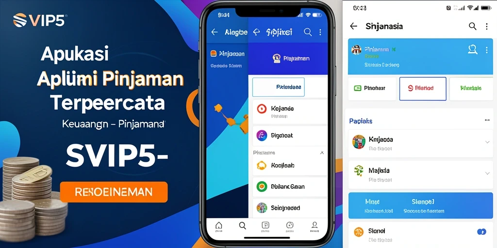Antarmuka aplikasi SVIP5 yang intuitif dan mudah digunakan.
